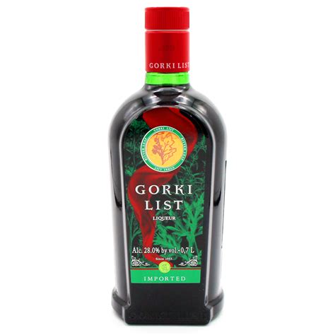 Kräuterlikör Gorki list 700 ml Gold Drink exYU Shop - Feinkost aus dem ...