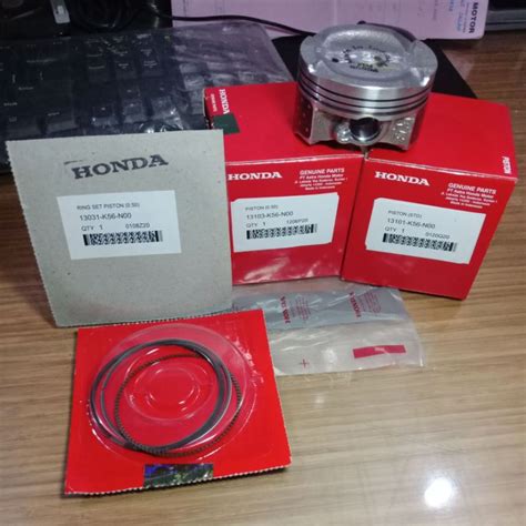 Jual PISTON RING SEHER K56 CB CBR SUPRA GTR SONIC 150 R NEW LED SIZE OS