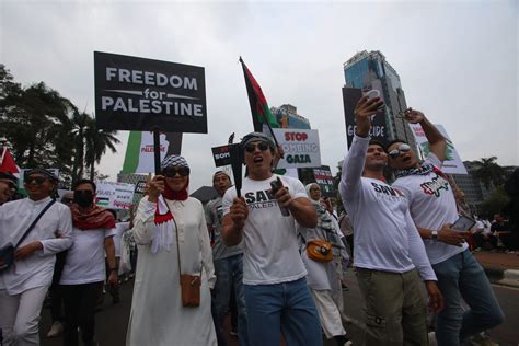 Aksi Aliansi Rakyat Indonesia Bela Palestina Aktual