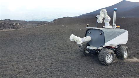 Etna Prove Tecniche Per Il Rover Lunare