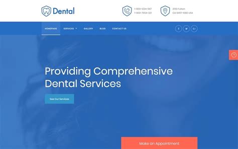 Dental - Dentist HTML5 Responsive Website Template