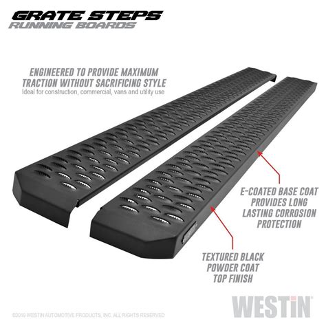 Grate Steps Running Boards For 1998 1999 Gmc Yukon Westin 27 74725 Ih 707742094686 Ebay