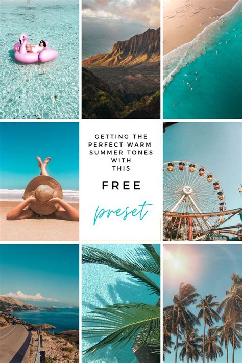 Free Summer Preset Lightroom Presets Free Lightroom Presets Summer