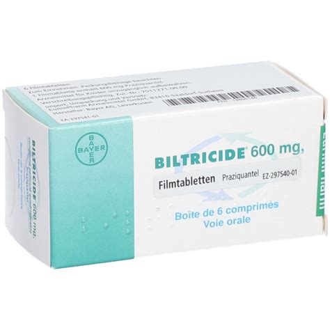 BILTRICIDE 600 Mg Filmtabletten 6 St Mit Dem E Rezept Kaufen Shop