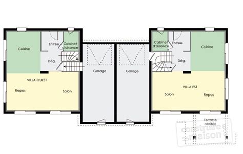 Plan Permis De Construire Maison Mitoyenne Id Es De Travaux