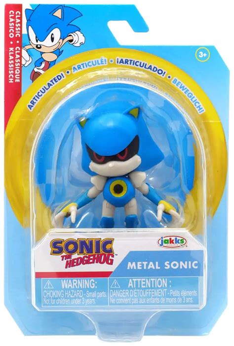 Sonic The Hedgehog Metal Sonic Mini Figure Classic Jakks Pacific