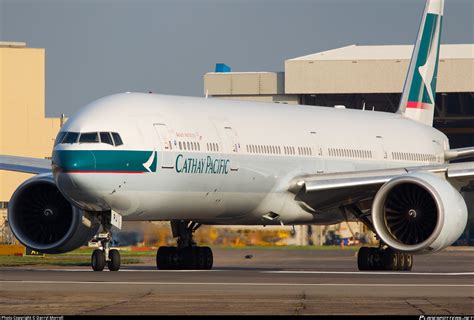 B KPJ Cathay Pacific Boeing 777 367ER Photo By Darryl Morrell ID