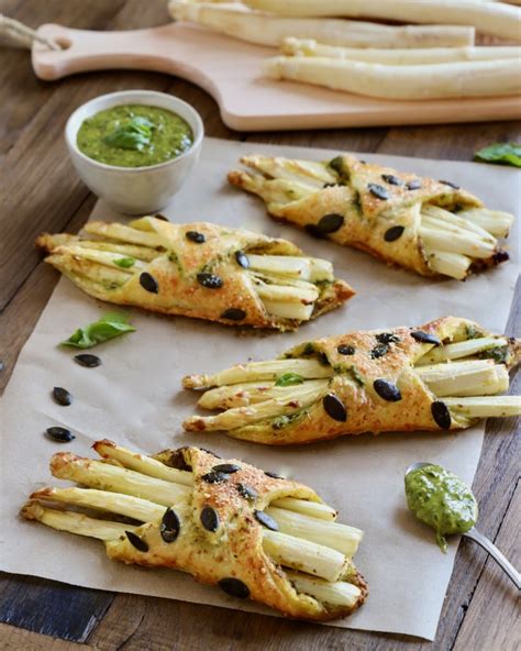 Recette feuilletés asperges et pesto Marie Claire