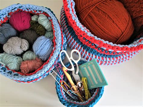 Ravelry Tidy Up Storage Baskets Pattern By Hayley Joanne Robinson