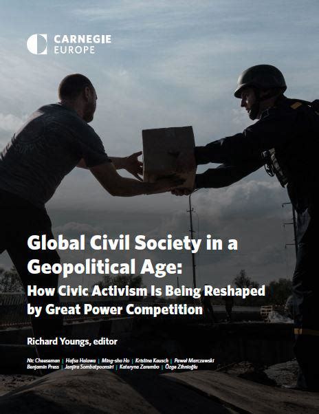 Global Civil Society In A Geopolitical Age How Great Power Competition