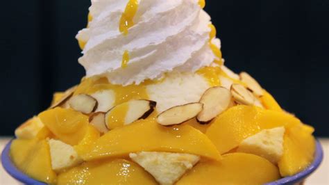 Video K Bingsu Cafés Mango Cheese Is A Must Try