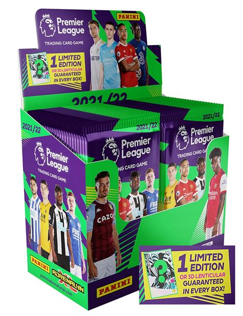 BOX 50 Saszetki 2021 2022 PREMIER LEAGUE Karty 123456789