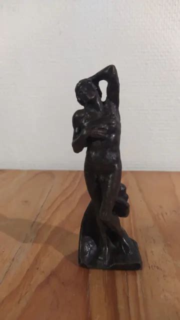 Statuette En Bronze D Apr S L Oeuvre De Michel Ange L Esclave Mourant