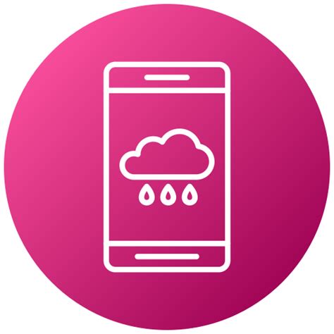 Weather app Generic Flat Gradient icon