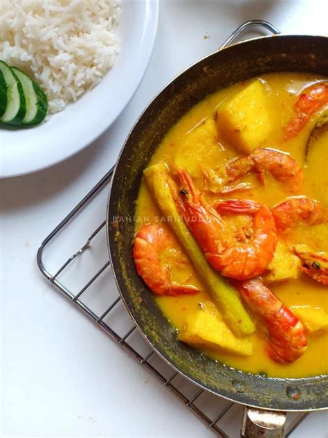 Resepi Gulai Udang Nenas Simple Dan Sedap Rugi Tau Kalau Tak Cuba