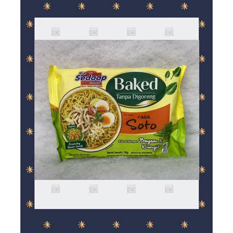 Jual Mie Sedaap Baked Tanpa Digoreng Shopee Indonesia