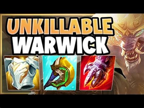 Exposing The Most Broken Season Top Laner Unkillable Warwick Strat