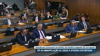 Cpi Das Apostas Esportivas Vai Convocar Ex Rbitro Do Campeonato