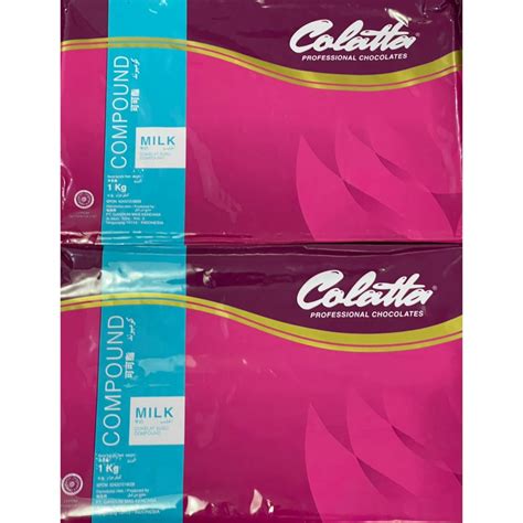 Jual Coklat Colatta Milk Chocolate Compound Colatta 1kg Shopee