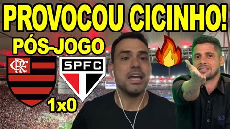 Flazoeiro Provoca Cicinho Ap S Classifica O Do Meng O P S Jogo