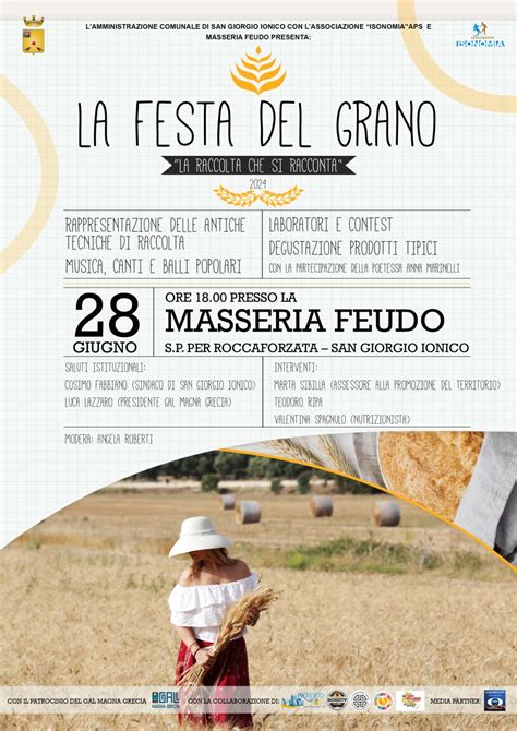 San Giorgio Ionico Ecco La Festa Del Grano La Ringhiera