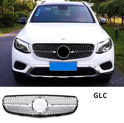 JIOYNG ABS Auto Grille Racing Grills For Mercedes Benz GLC W253 X253