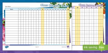 Editable Classroom Reward Chart Teacher Made Twinkl