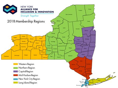 Map Of New York Regions Amanda Marigold