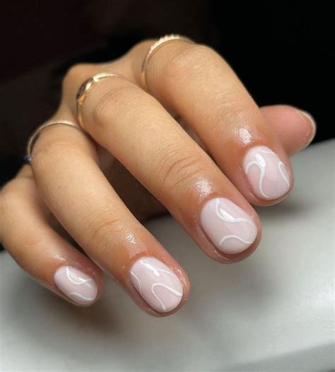 Pin by anna ୨୧ on nails Minimal nails art Builder gel nails