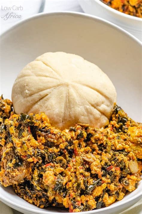 Egusi Soup And Fufu Egusi Soup With Okazi Sisi Jemimah Its