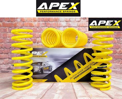 Lowering Springs By Apex For Mercedes 190 W201