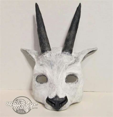 Pin By Jennifer Stedman On Masquerade Masks Goat Mask Animal Masks