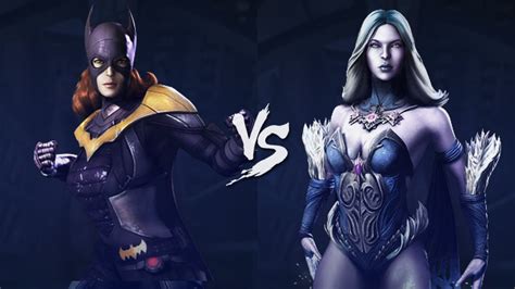 Superfight Batgirl Vs Killer Frost Injustice Gameplay K Hdr Fps