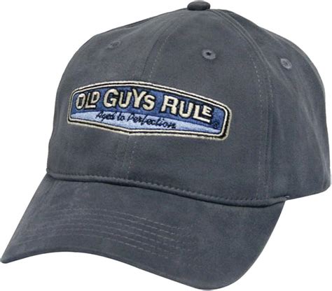 Old Guys Rule Hat Baseball Cap For Men Aged To