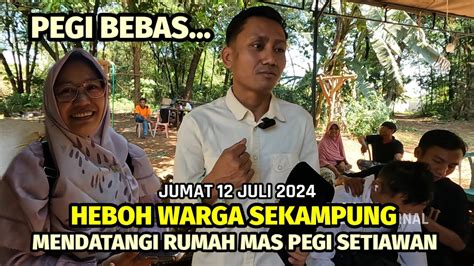 Heboh Warga Sekampung Mendatangi Rumah Pegi Setiawan Kasus Vina Cirebon