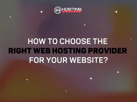 Ppt How To Choose The Right Web Hosting Provider For Your Website