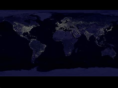 Earth at Night | NASA Solar System Exploration