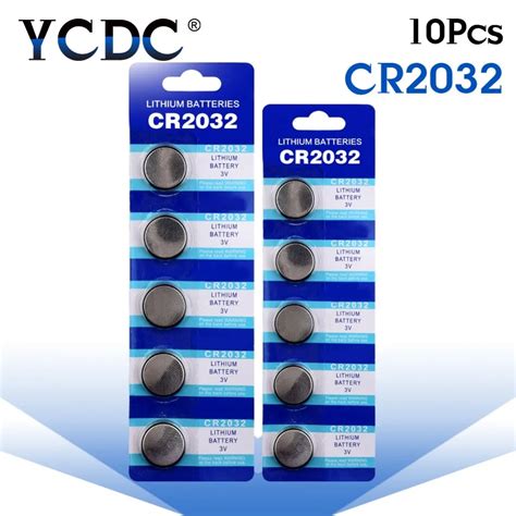 Hot Pcs Cr Cr Lithium Li Ion V Button Cell Coin Battery