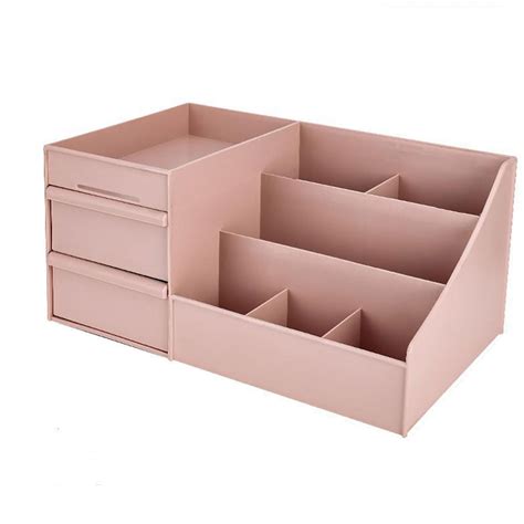 Desktop Cosmetic Storage Box Drawer Large Capacity Makeup Brushes