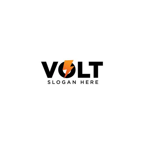 Creative Volt Logo Design Vector Symbol Design Volt Png And Vector