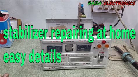 Stabilizer Repairing At Home Easy Tutorial In Urdu Hindi Youtube