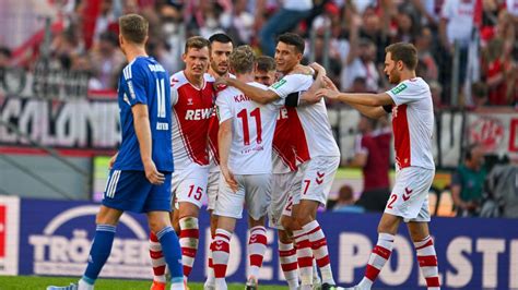 Köln feiert Auftakt nach Maß gegen Schalke 04 Königsblau bei