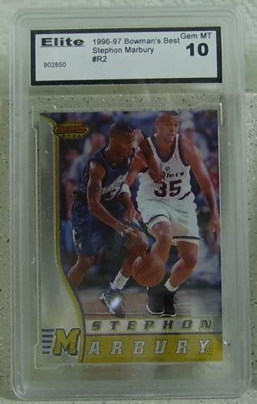 Bowman S Best R Stephon Marbury Rc Cat Gorie Eur