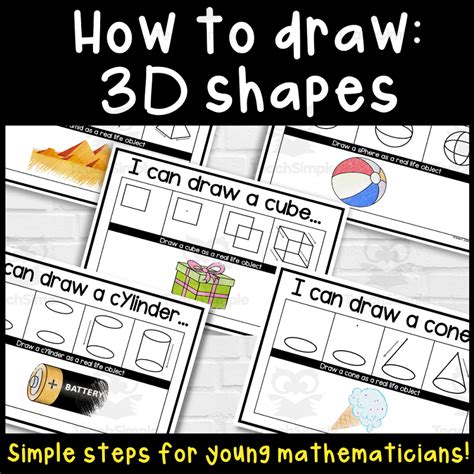 How To Draw D Shapes Step By Step By Teach Simple