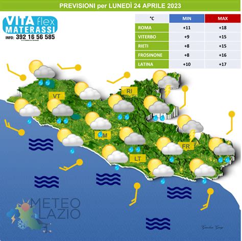 Bollettino Meteo Per OGGI 24 Aprile 2023 E DOMANI 25 Aprile 2023