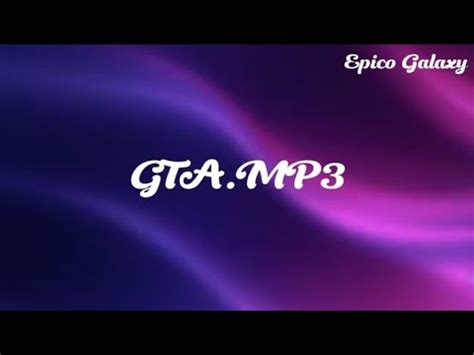 Emilia GTA MP3 Letra Lyrics YouTube