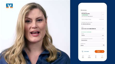 Vr Banking App Wie Mache Ich Eine Berweisung Youtube