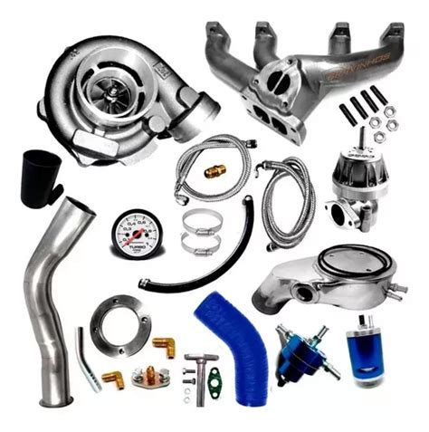 Kit Turbo Vw Ap 1 8 2 0 Pulsativo Carburado Turbina Ponto 50