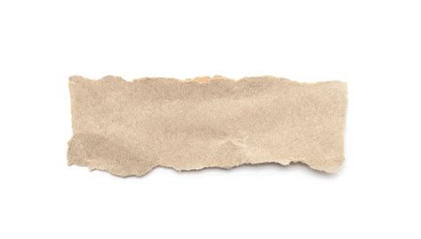 Papel Kraft Rasgado Png