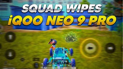 SQUAD WIPES IN BGMI 3 2 IQOO NEO 9 PRO SMOOTH 60FPS PUBG BGMI